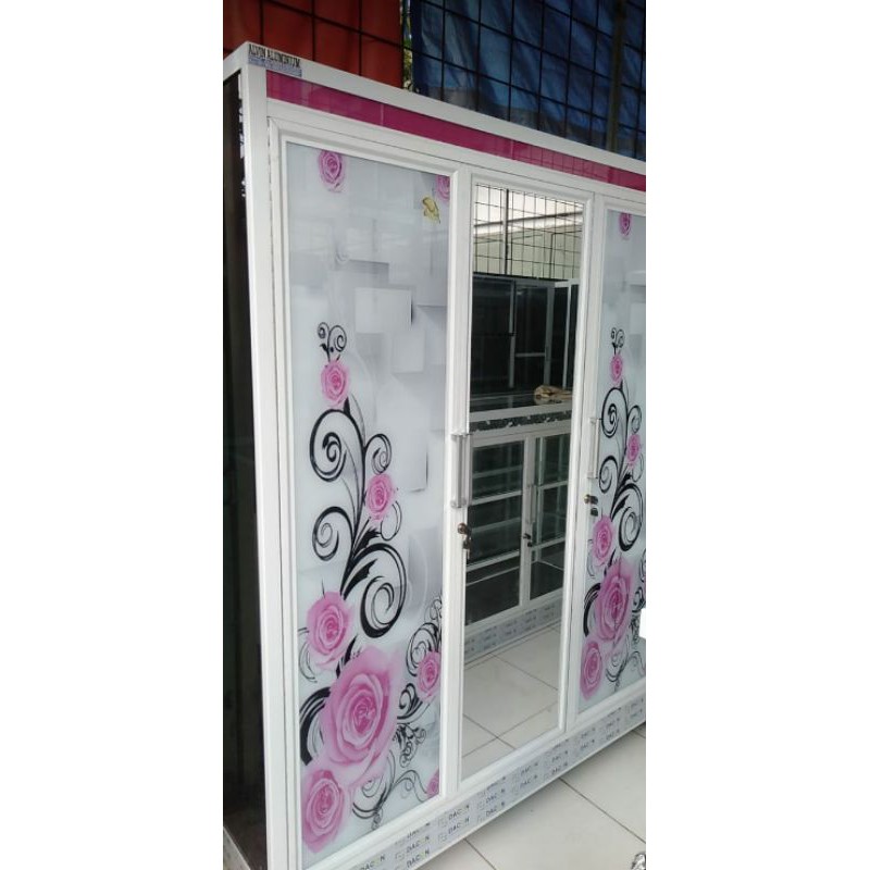 stiker kaca lemari