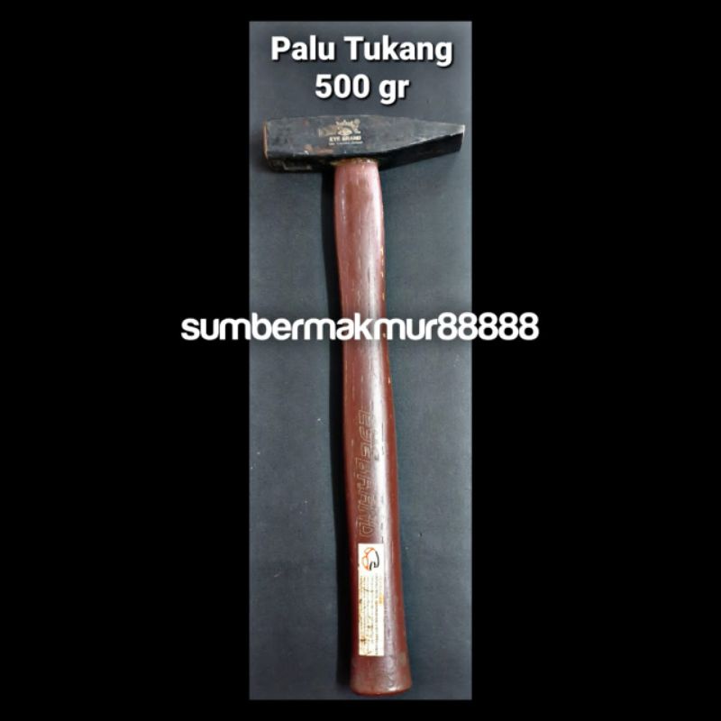 Palu Tukang Gagang Kayu (500 gr) Tjap Mata