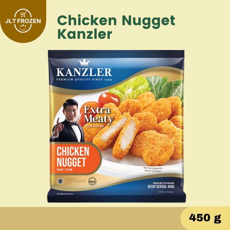 

KANZLER CHICKEN NUGGET PREMIUM 450 GR