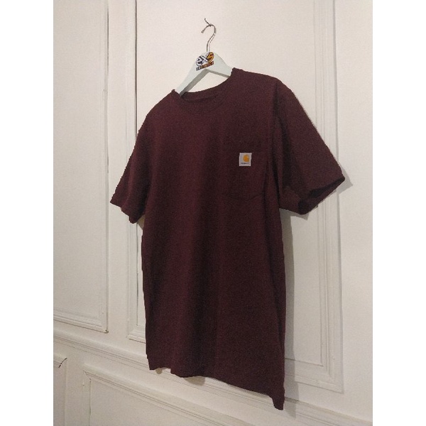 Kaos Carhartt K87 Maroon Second ❌SOLD❌