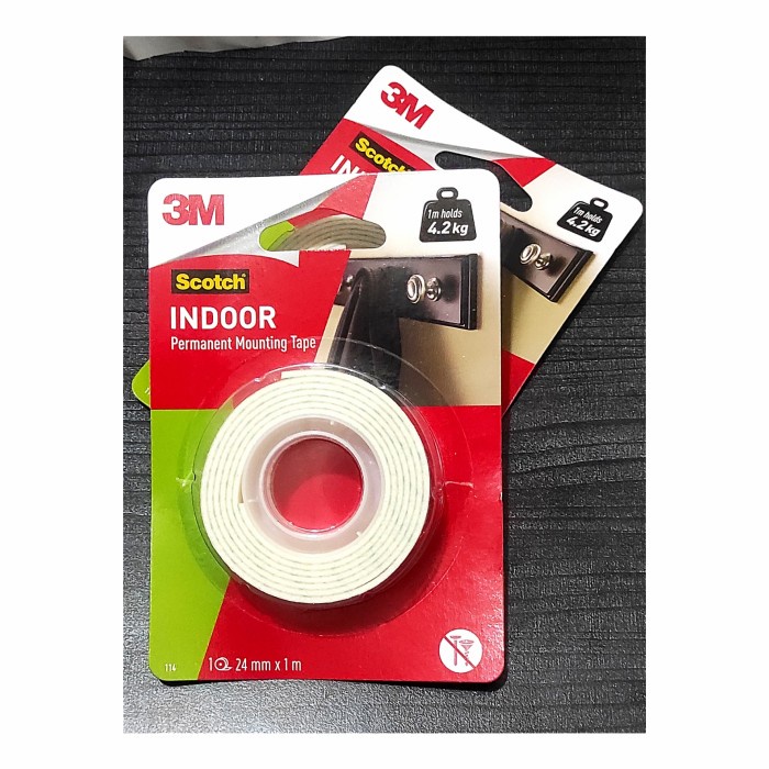 

Double Tape 3M Mounting Permanent 24 mm x 1 m
