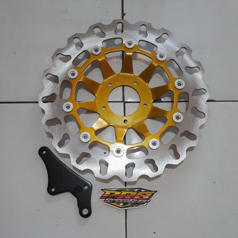 disc piringan 300mm supra x bisa pasang glpro megapro tiger lama copy daytona psm 300