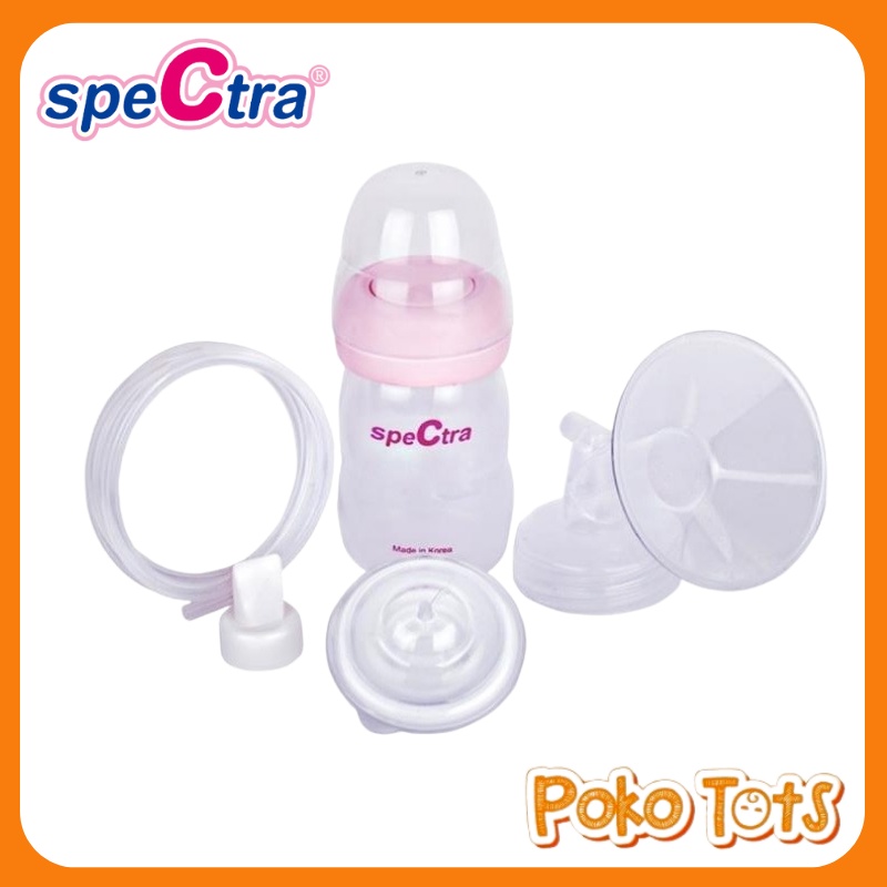 Spectra Spare Part Premium Breast Shield Set with Wide Neck Bottle Corong Size S, M, L WHS