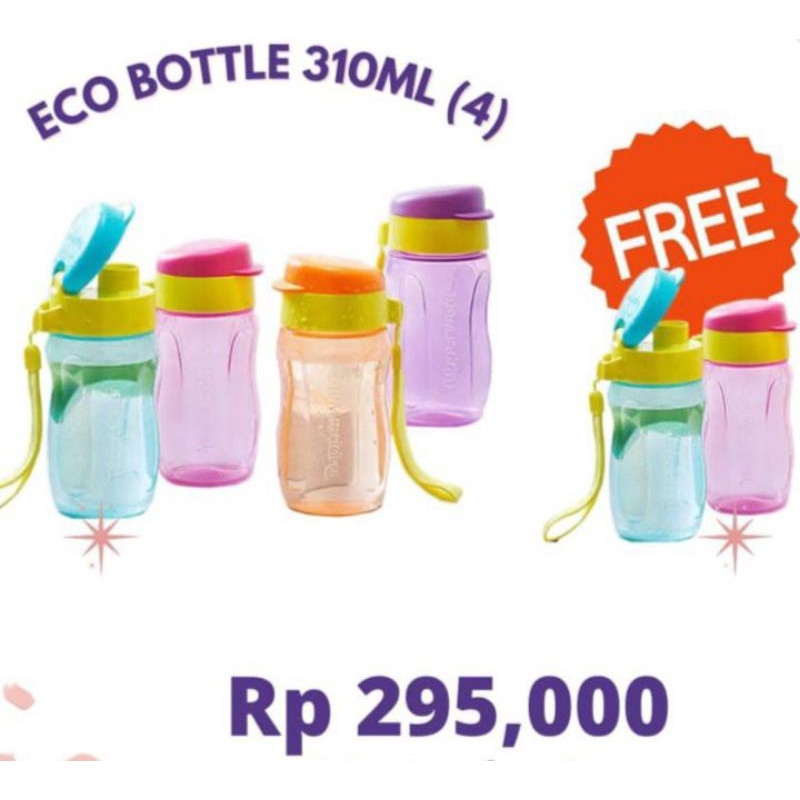 Eco Bottle 310ml isi 4