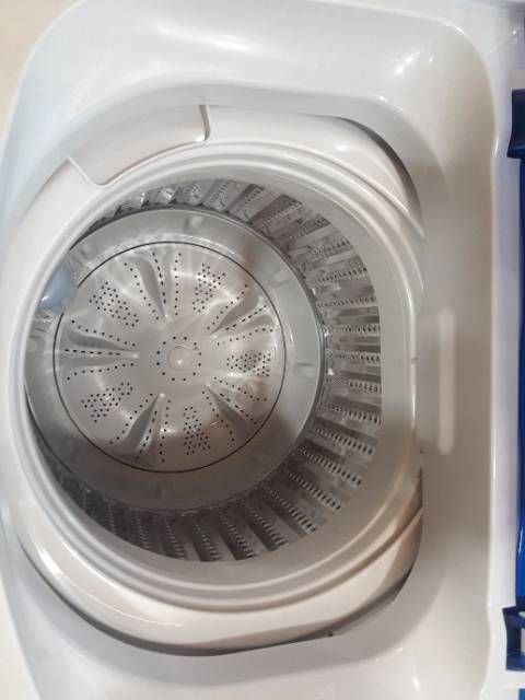 Mesin Cuci 1 Tabung Aqua Sanyo QW 77DH 7.5 KG Full Otomatis Hijab Series