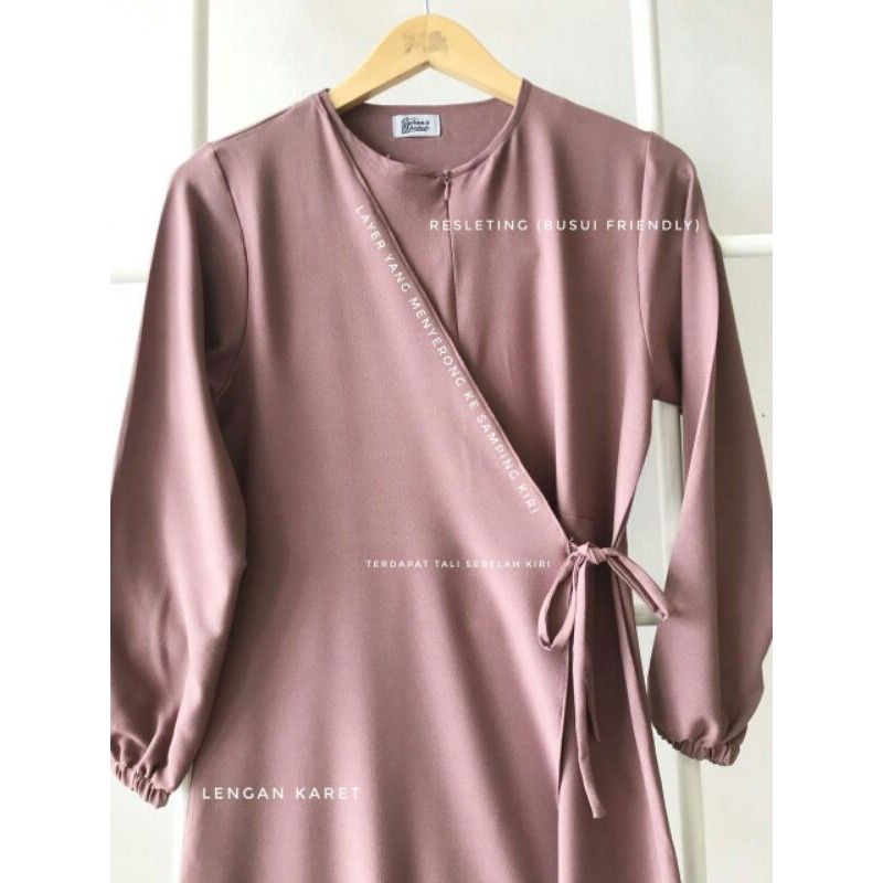 DRESS TERBARU /ELSIRA DRESS/GAMIS WANITA TERKINI/TERLARIS