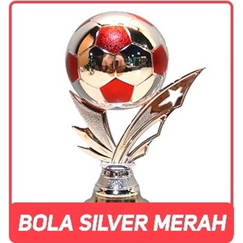 SPAREPART PIALA BOLA SILVER MERAH SILVER MERAH