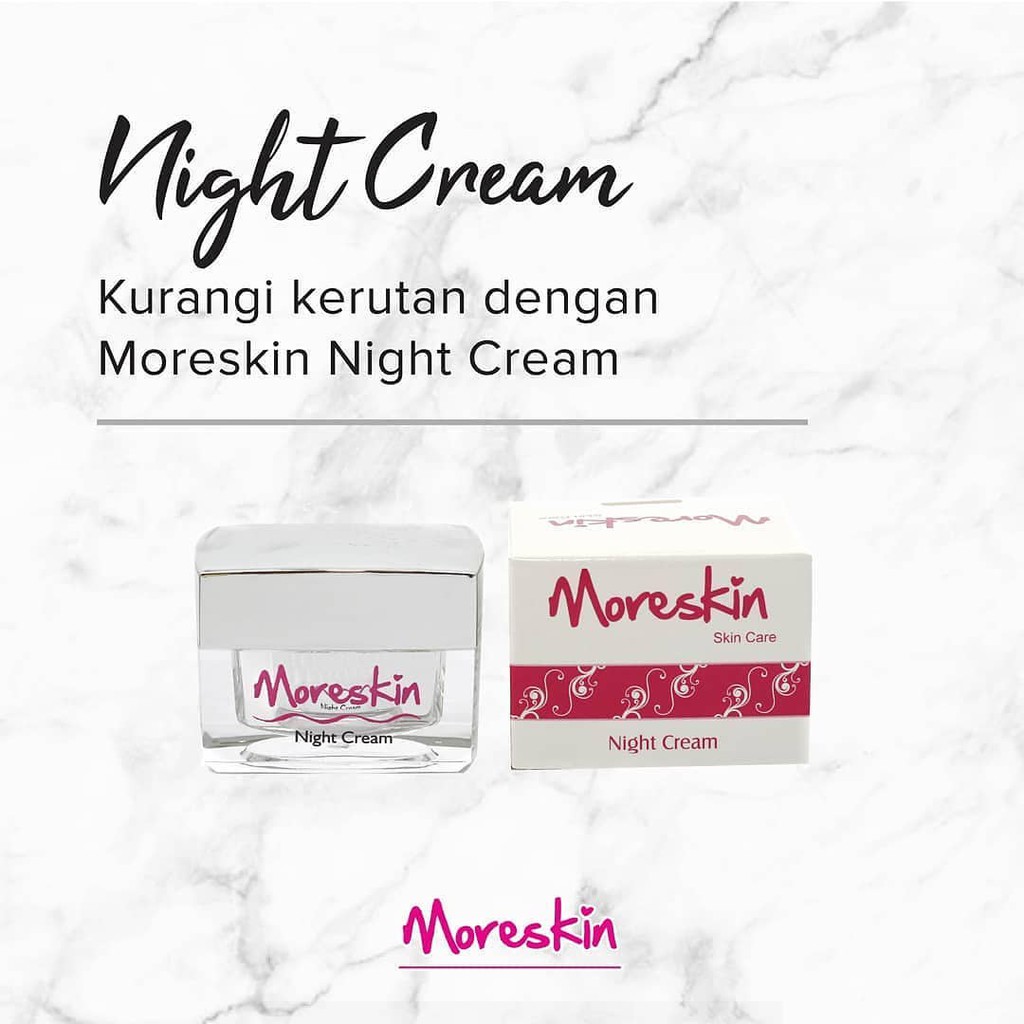 MORESKIN Day Cream krim pemutih wajah murah pemutih wajah glowing bpom /lacoco_mall