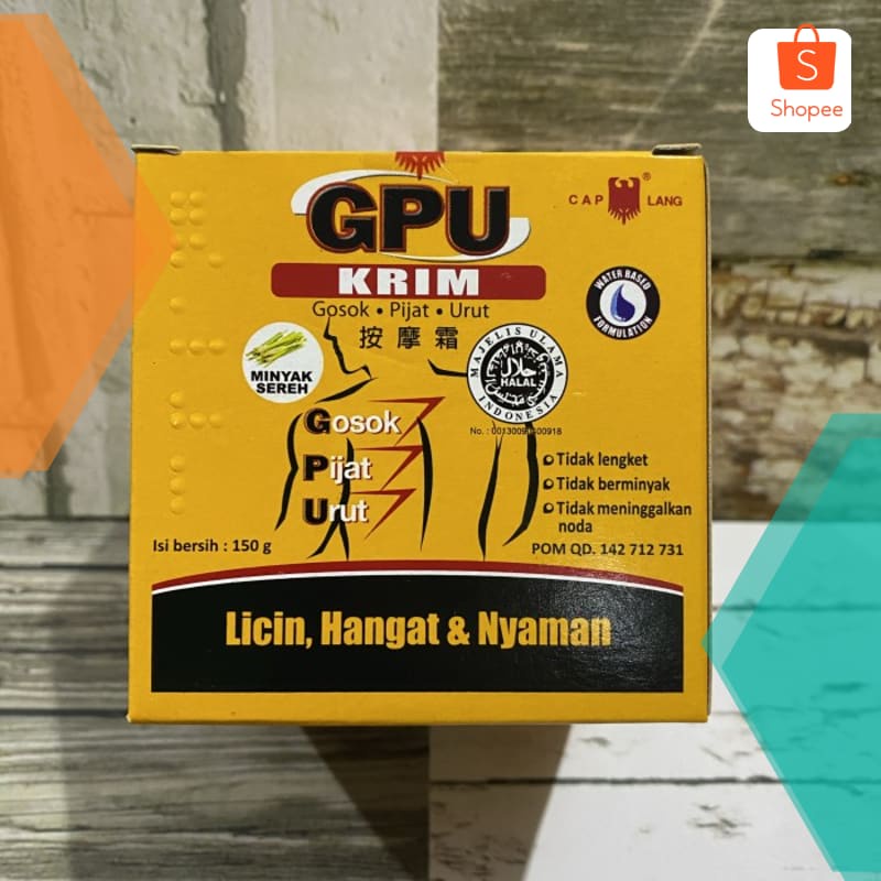 

gpu krim 150gr Terlaris