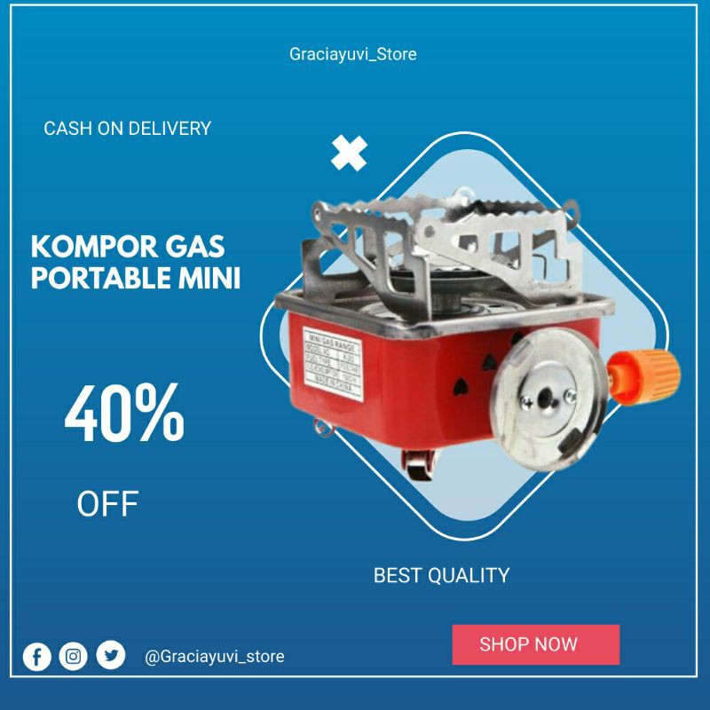 Kompor Gunung Alat Masak Camping Portabel Peralatan Survival Outdoor