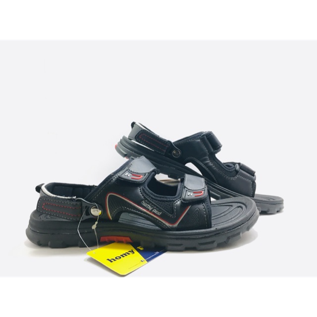 Sandal Gunung Homyped Dewasa EXPLORE 02 Hitam