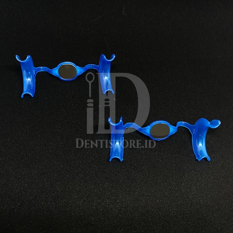 Cheek Retractor Arc Flex Mirror Kaca Mouth Gate Opener Bleaching Penyangga Mulut  - Dentistore.id
