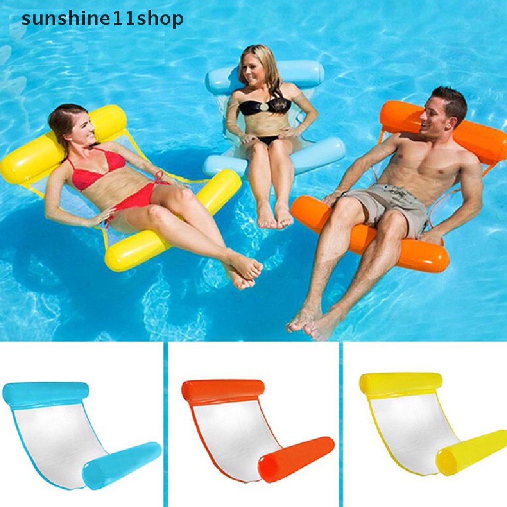 Sho Hammock / Tempat Tidur Apung Tiup Untuk Kolam Renang