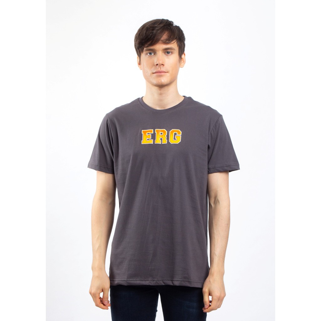  Erigo T shirt  Mincho Dark Grey Shopee Indonesia