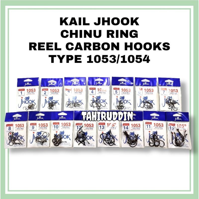 Kail Pancing CARBON JHOOK TYPE 1053 dan 1054