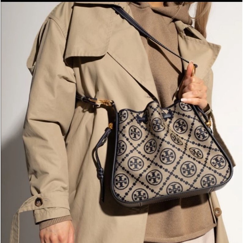 tory burch T monogram bell bag