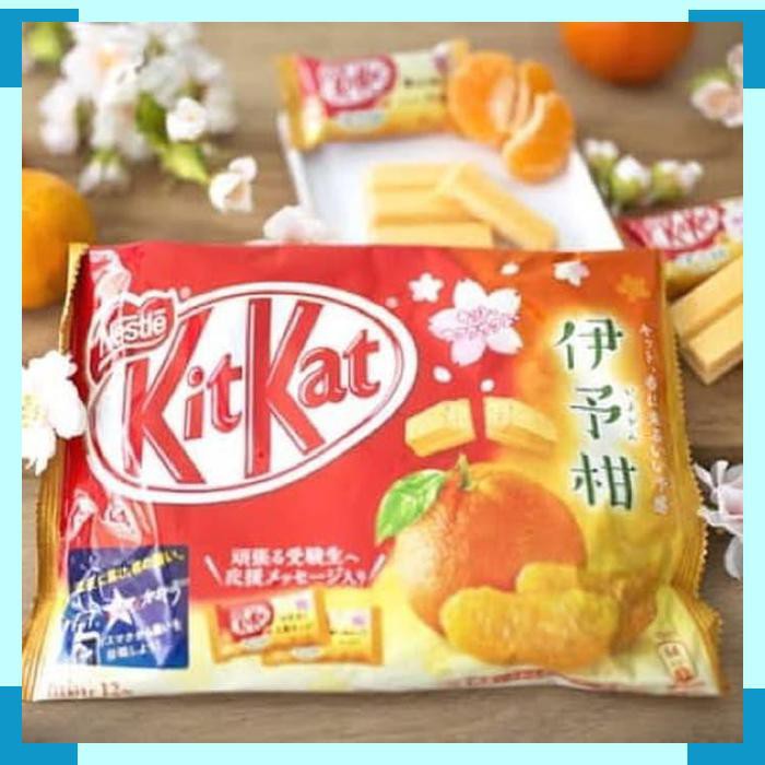 

KitKat Kit Kat Sakura Mandarin Orange Japanese Snack Jepang Wafer