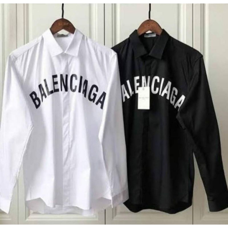 Kemeja Balenciaga Depan/Wanita/Pria/Best Quality