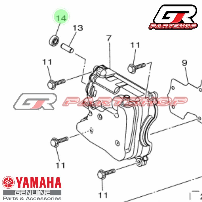 SEAL ROD BOSH BLOK HEAD AEROX NMAX LEXI MT15 R15 V2 V3 LED XSR VIXION R VXN WR155 ORIGINAL YAMAHA 93102-08800 SIL PIN BOS SELENOID SOLENOID SENSOR VVA OLD NEW ALL CONECTED CONNECTED ORI YGP