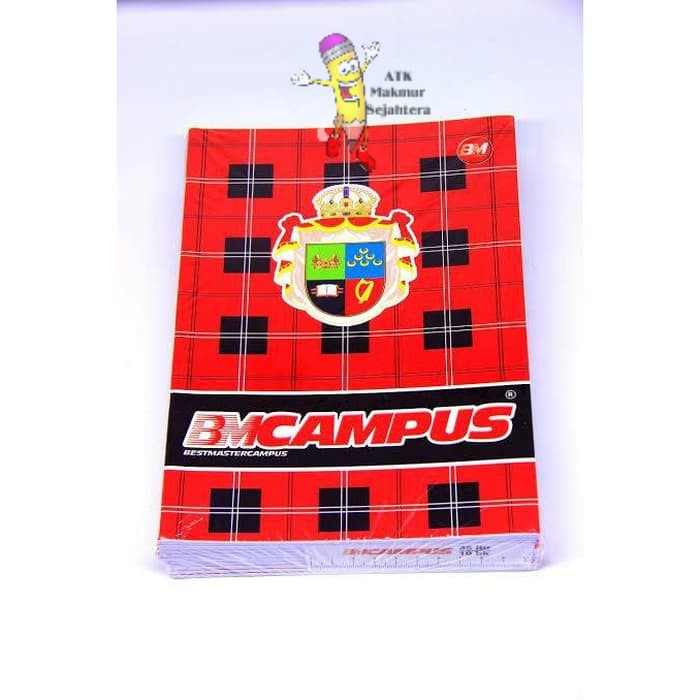 

Buku Tulis BM Campus / Campus BMC 36 Lembar (10 buku)