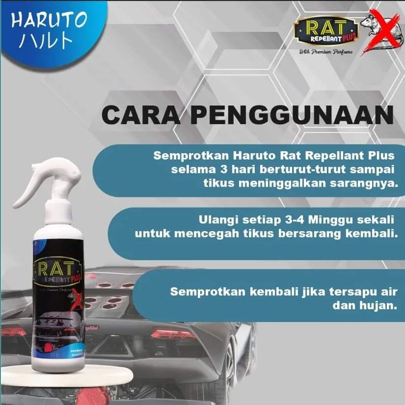 Pengusir Hama Tikus Rat Repellant Plus Kemasan Pabrik 250ml