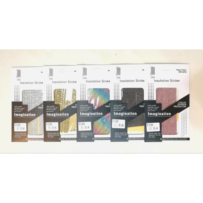 Skin/Stiker HP Glitter Xiaomi Redmi 4