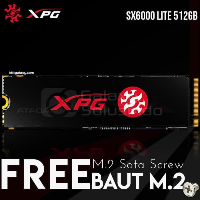 ADATA SSD M.2 NVME SX6000 LITE 512GB