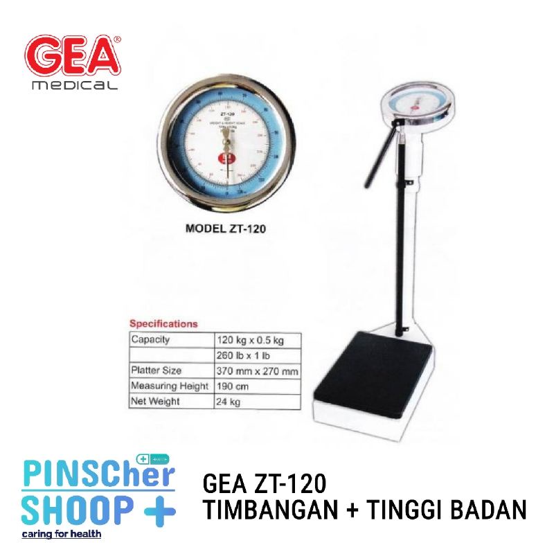 TIMBANGAN BADAN SMIC ZT 120 GEA BODY SCALE + TINGGI BADAN