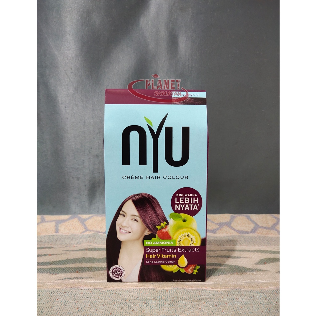 NYU BURGUNDY 5.62 HAIR COLOUR ( NO AMONIA )
