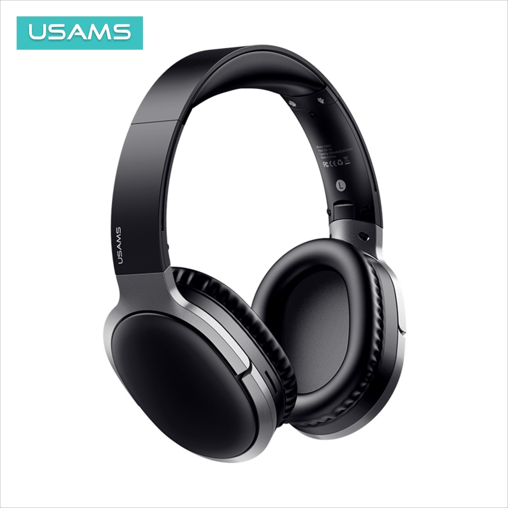 USAMS YN001 Headphone Wireless Bluetooth Headset Noise Cancelling