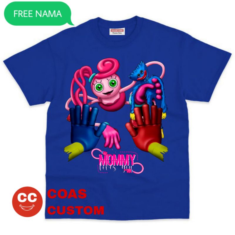BAJU MOMMY LONG LEGS KAOS ANAK POPPY PLAYTIME