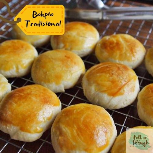 Kue Pia Bakpia Tradisional Popo Pia Renyah Isi Kacang Ijo Hijau Kacang Hitam Shopee Indonesia