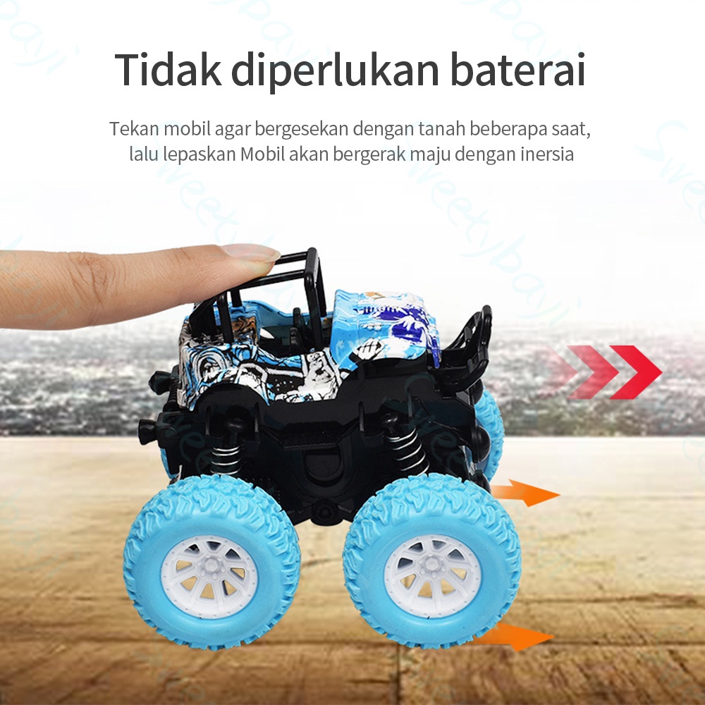 Sweetybayi Monster Zap Mainan Mobil Jip Off Road/Mobil anak