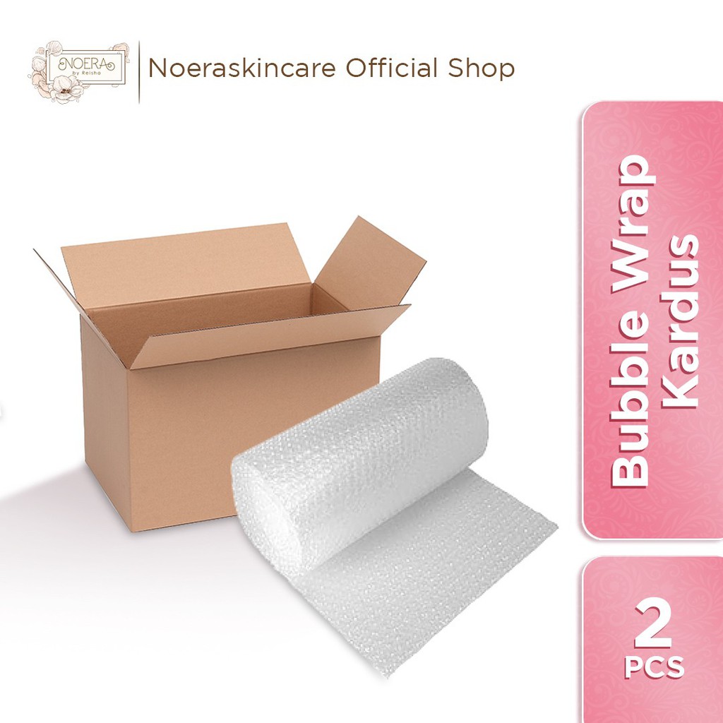 Bubble Wrap + Kardus [Untuk Packing]