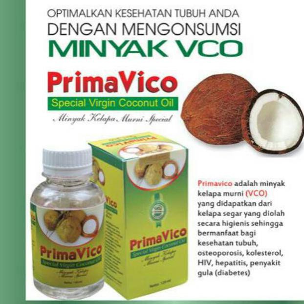 

Original!! Vco Minyak Kelapa Murni-Primavico Svco (Special Virgin Coconut Oil)
