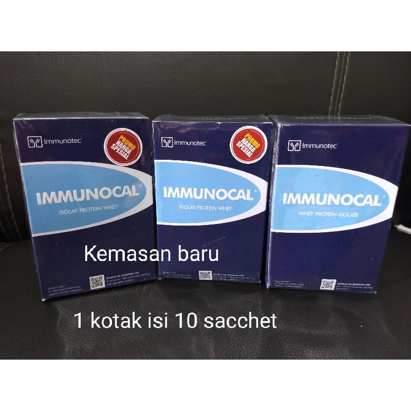 Immunocal/ Susu Immunocal KEMASAN BARU isi 10 sacchet