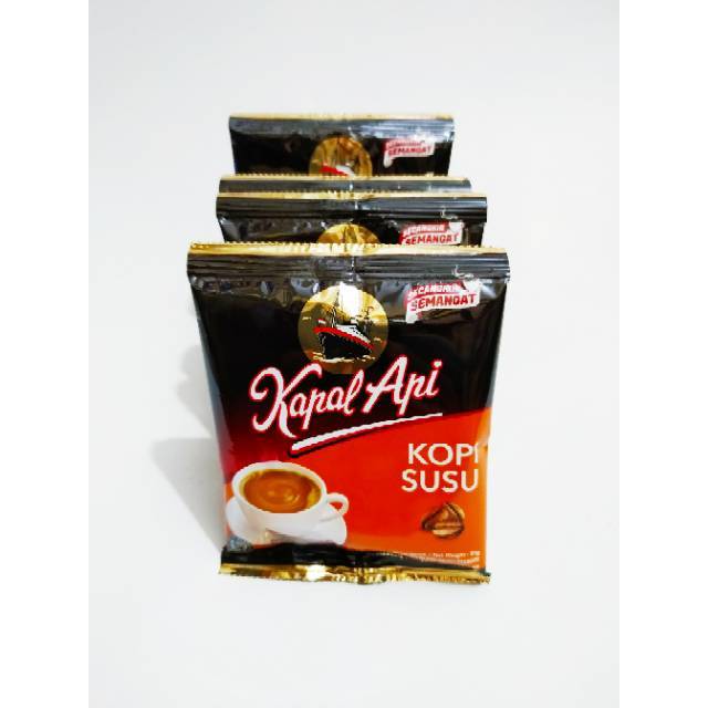 

Kapal Api Kopi Susu 31g 10sachet/Rtg