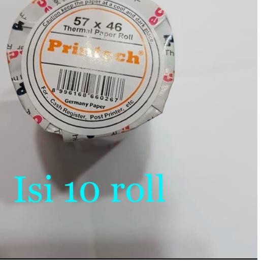 

✹ kertas thermal 57x46 Printech ☀