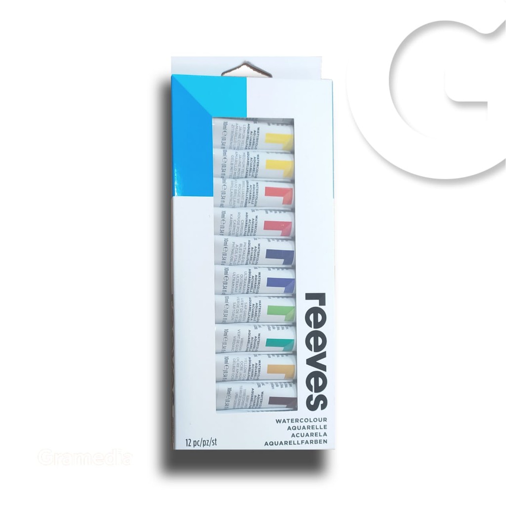 

Gramedia Gorontalo - Reeves 12 Water Colour Set New