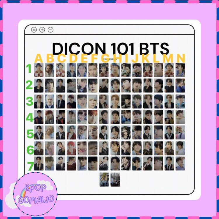 WTS - PC BTS DICON 101