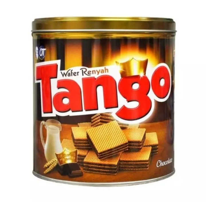 

Tango wafer chocolate 300gr kaleng