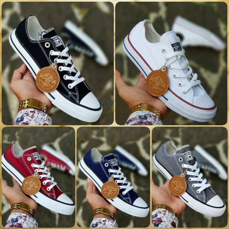 ⭐COD SEPATU CONVERSE ALL STAR IMPOR VIETNAM SEPATU ALL STAR CONVERSE HITAM PUTIH SEPATU SEKOLAH CEWE