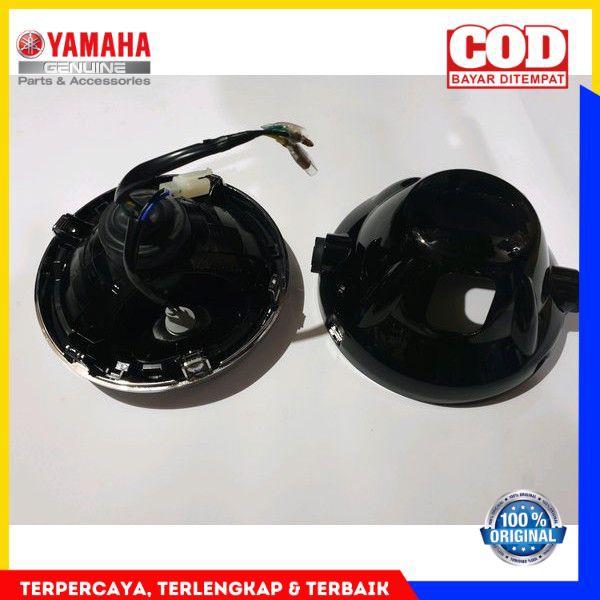 Lampu Depan Refektor Scorpio RXK RXKING Set Sparepart Yamaha Original