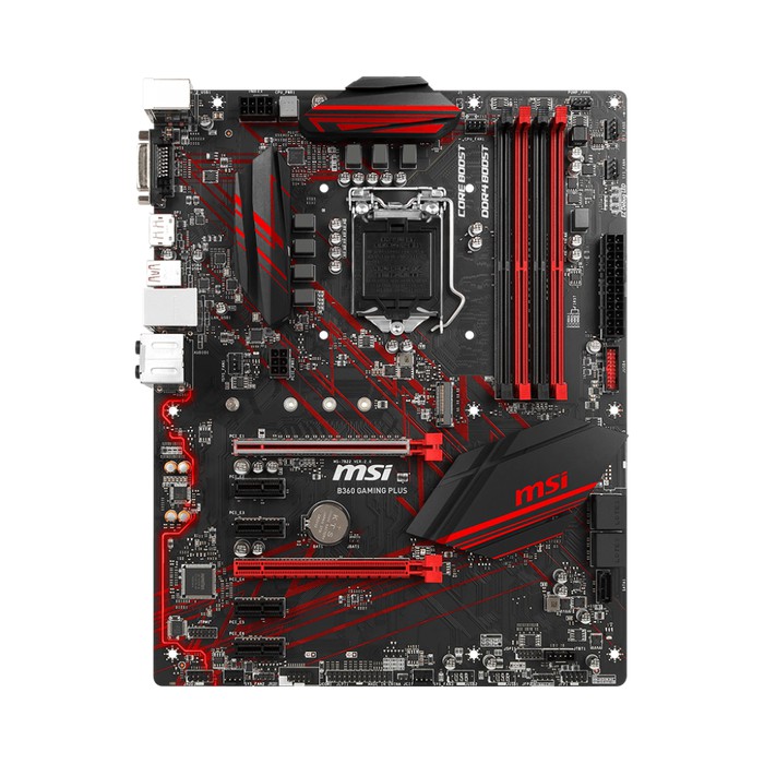 MSI MOTHERBOARD B360 GAMING PLUS