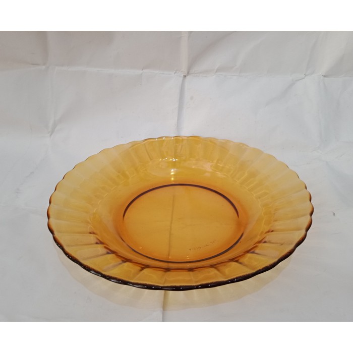 Piring Beling Coklat Bening