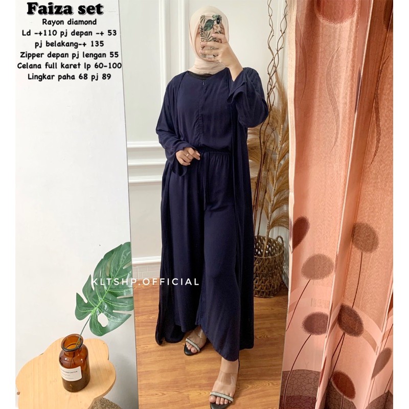 FAIZA SET / ONE SET RAYON / ONE SET PREMIUM