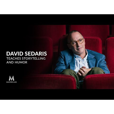 MasterClass David Sedaris - Storytelling and Humor LIMITED EDITION