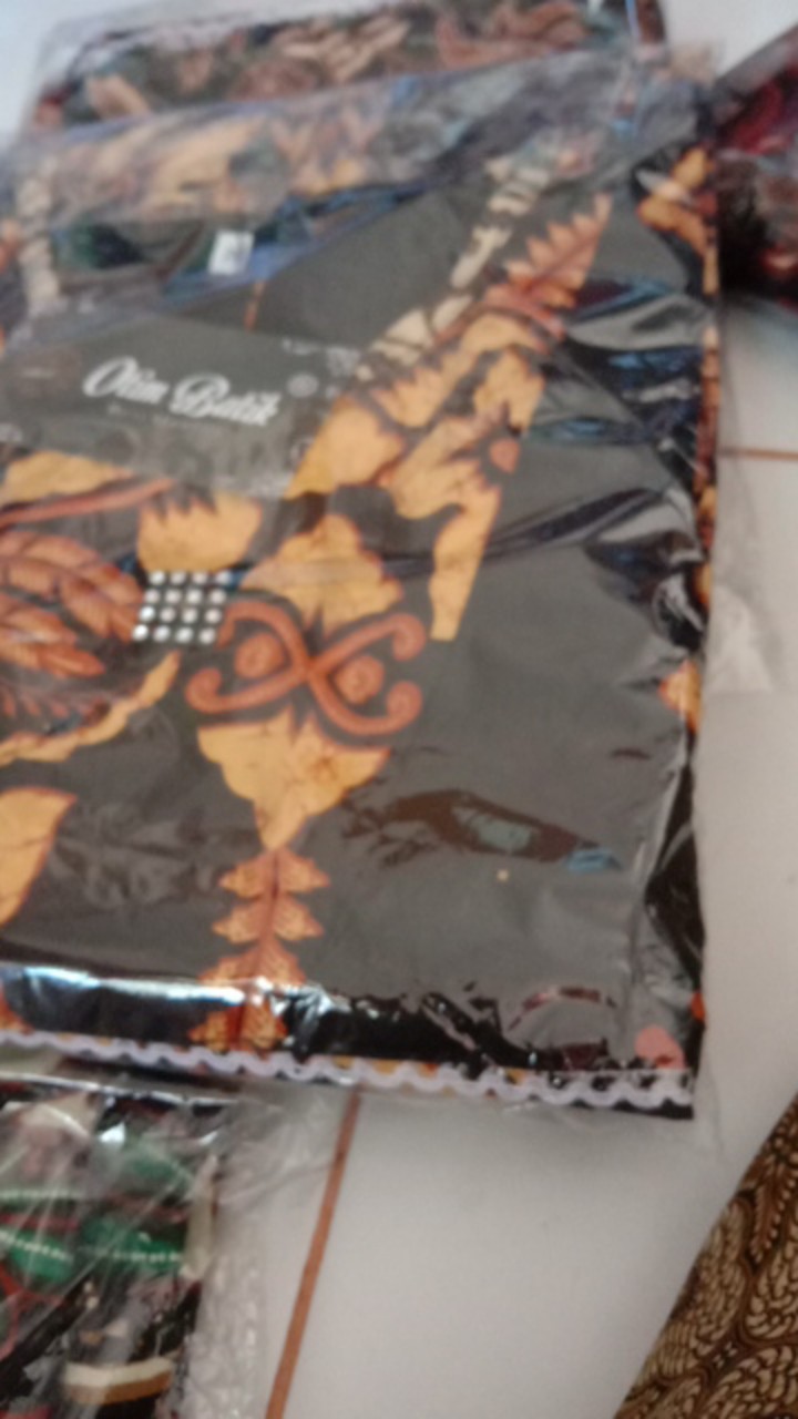 151. Gamis Batik Anak Balpong