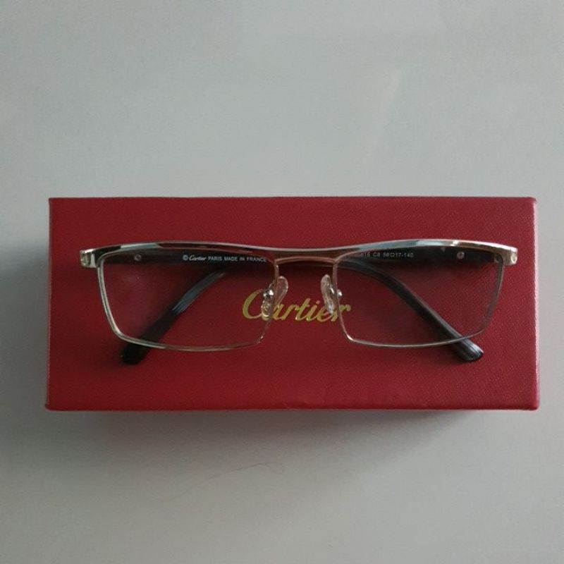Kaca mata cartier fashion full frame 8100816 second
