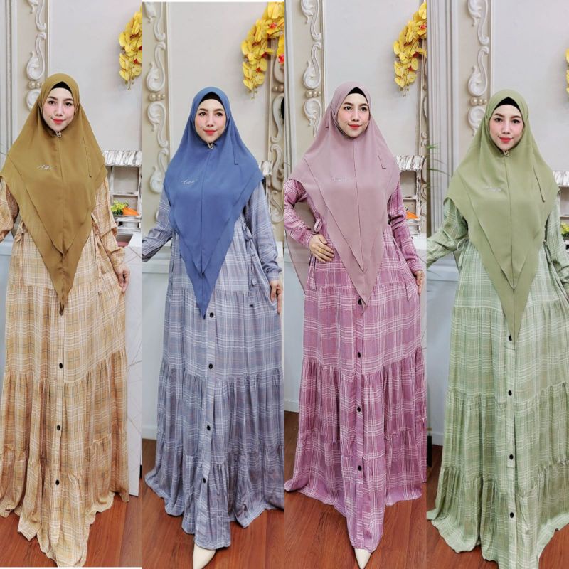 homey dress motif kotak by Cup-in design